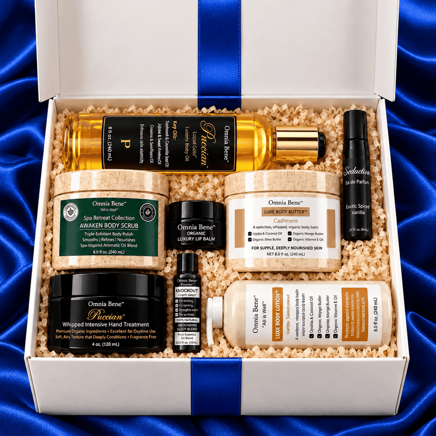Women's Large White Holiday Gift Box