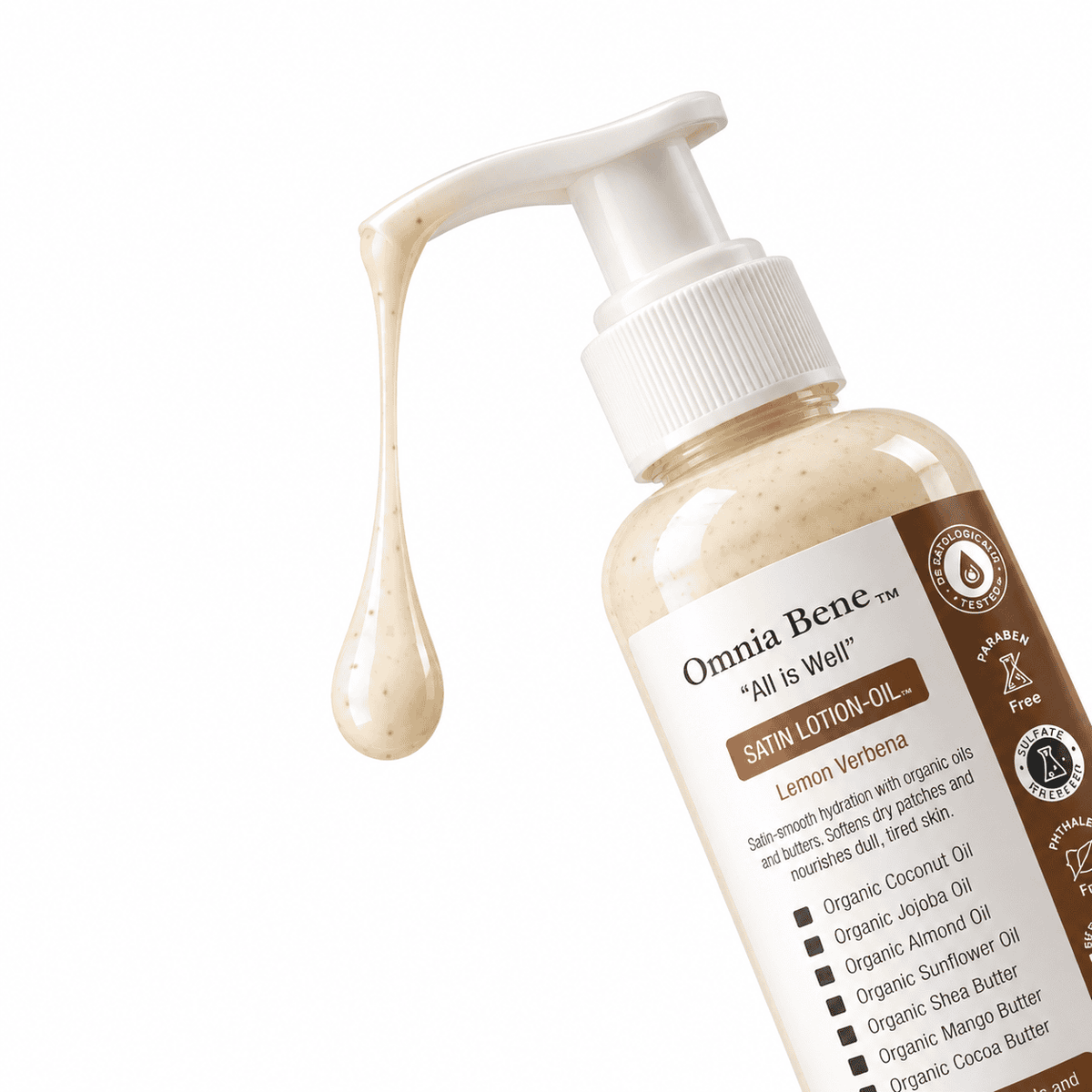 Satin Lotion Oil | What-When- Why | Omnia Bene