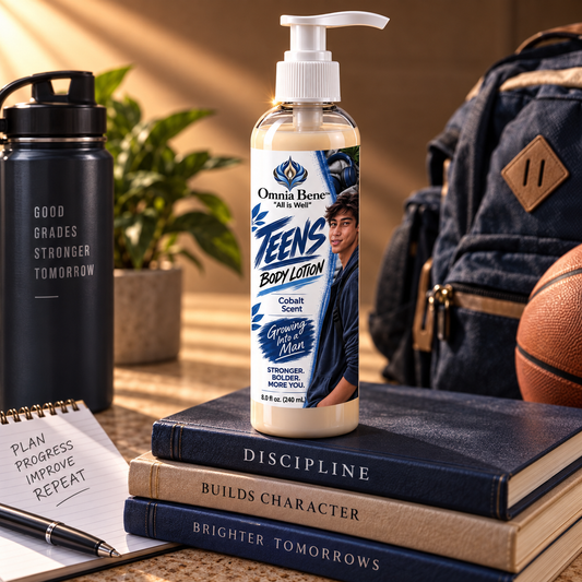 Cobalt Teen Boys Body Lotion | Shea, Mango, Jojoba, Vit E