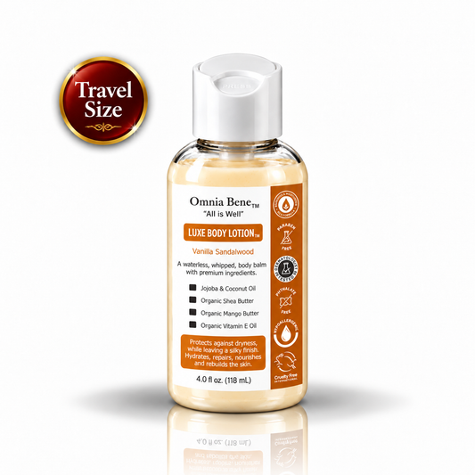 Luxe Body Lotion Travel Size | Sandalwood Vanilla