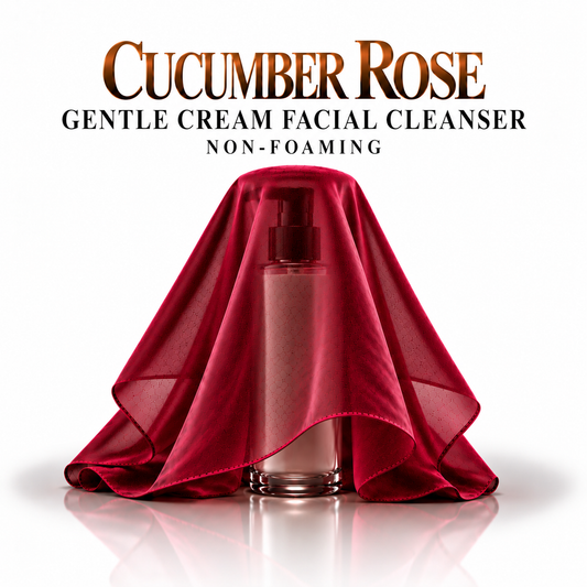 Cream, Non-Foaming Facial Cleanser | Cucumber-Rose