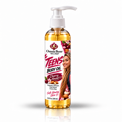 Cherry-Almond Body Oil | Teen Girls & Young Women