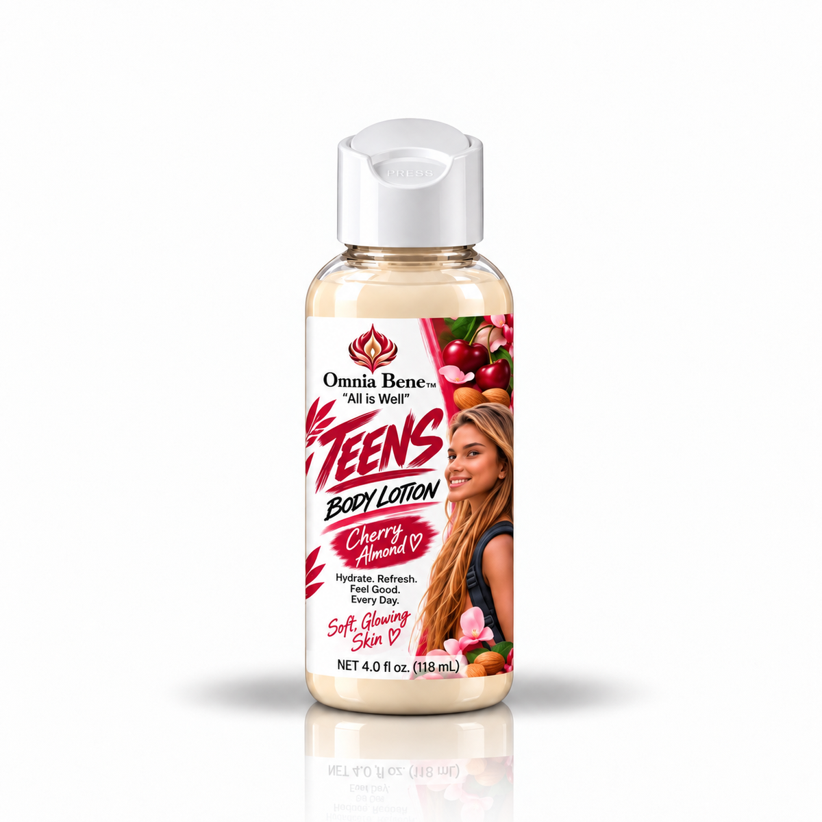 Creamy Body Lotion | Teens & Young Woman’s | 4oz Travel Size