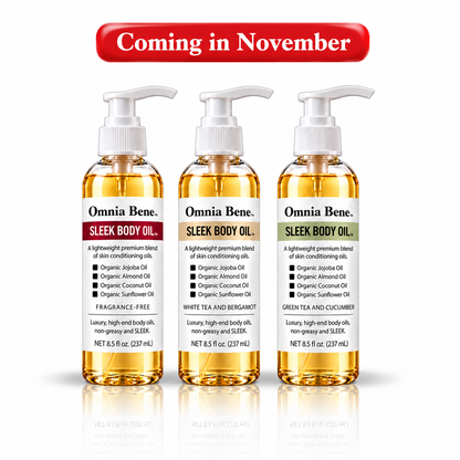 SLEEK Body Oil | Luxury Lightweight Organic Skin Oil