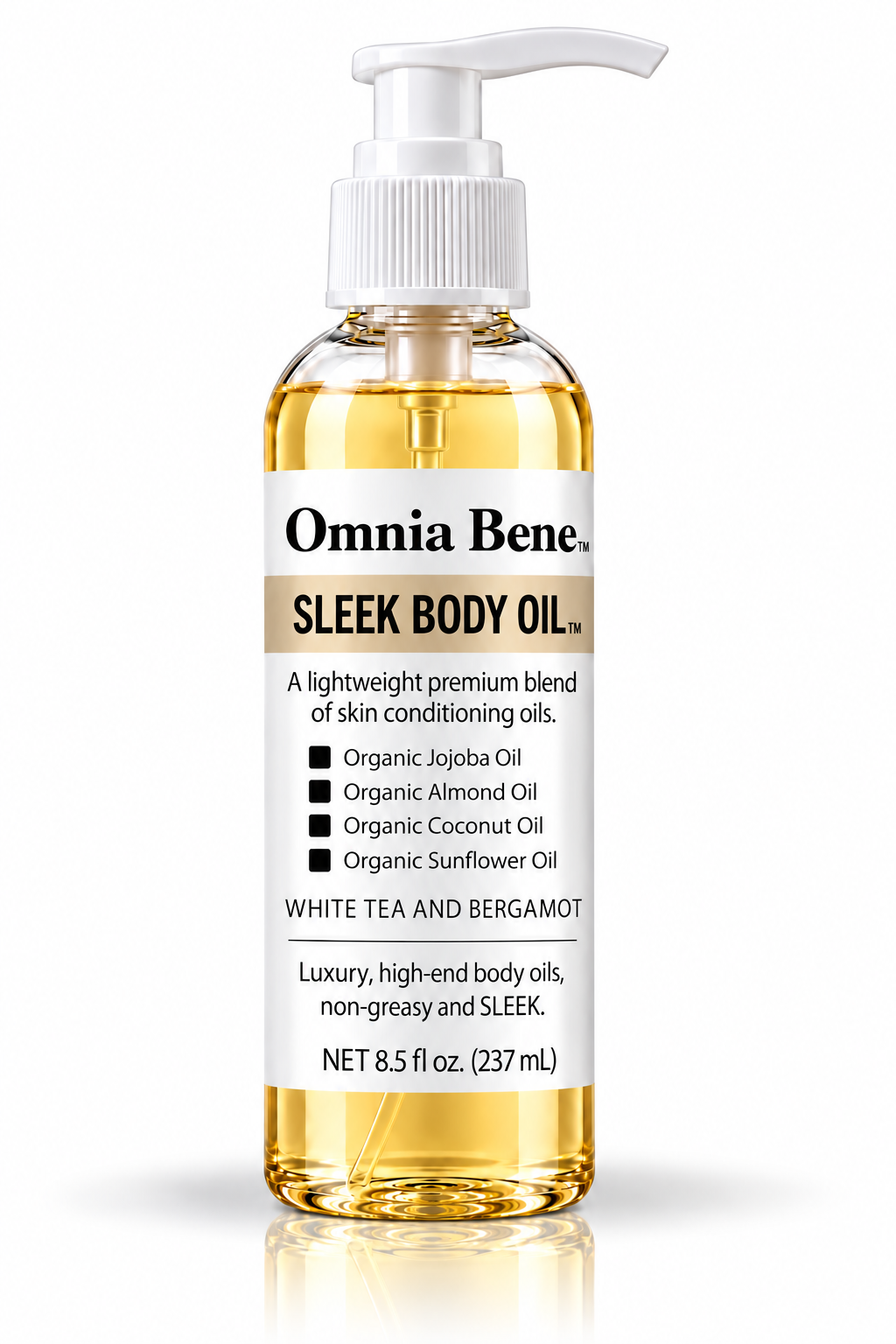 SLEEK Body Oil | Luxury Lightweight Organic Skin Oil