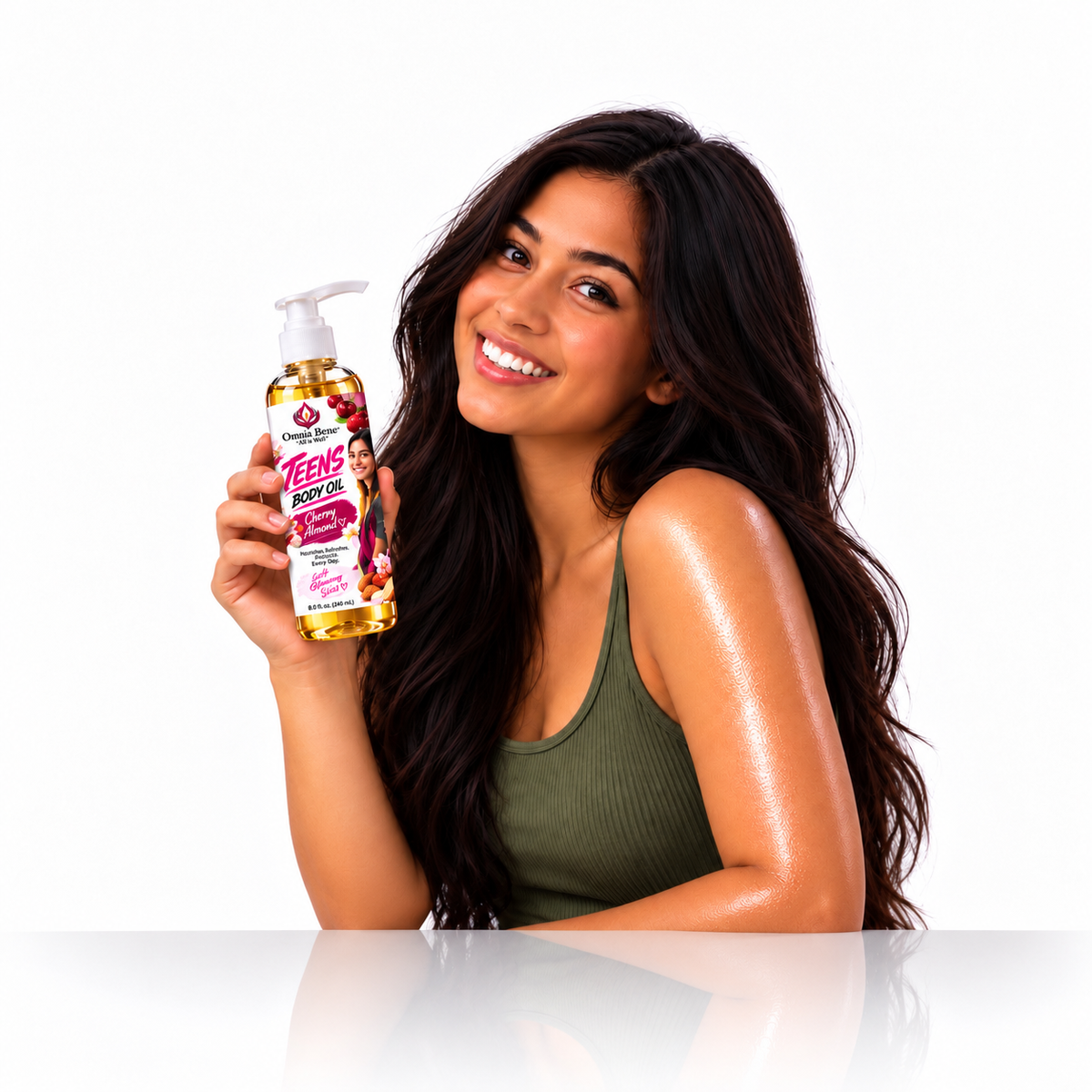 Cherry-Almond Body Oil | Teen Girls & Young Women
