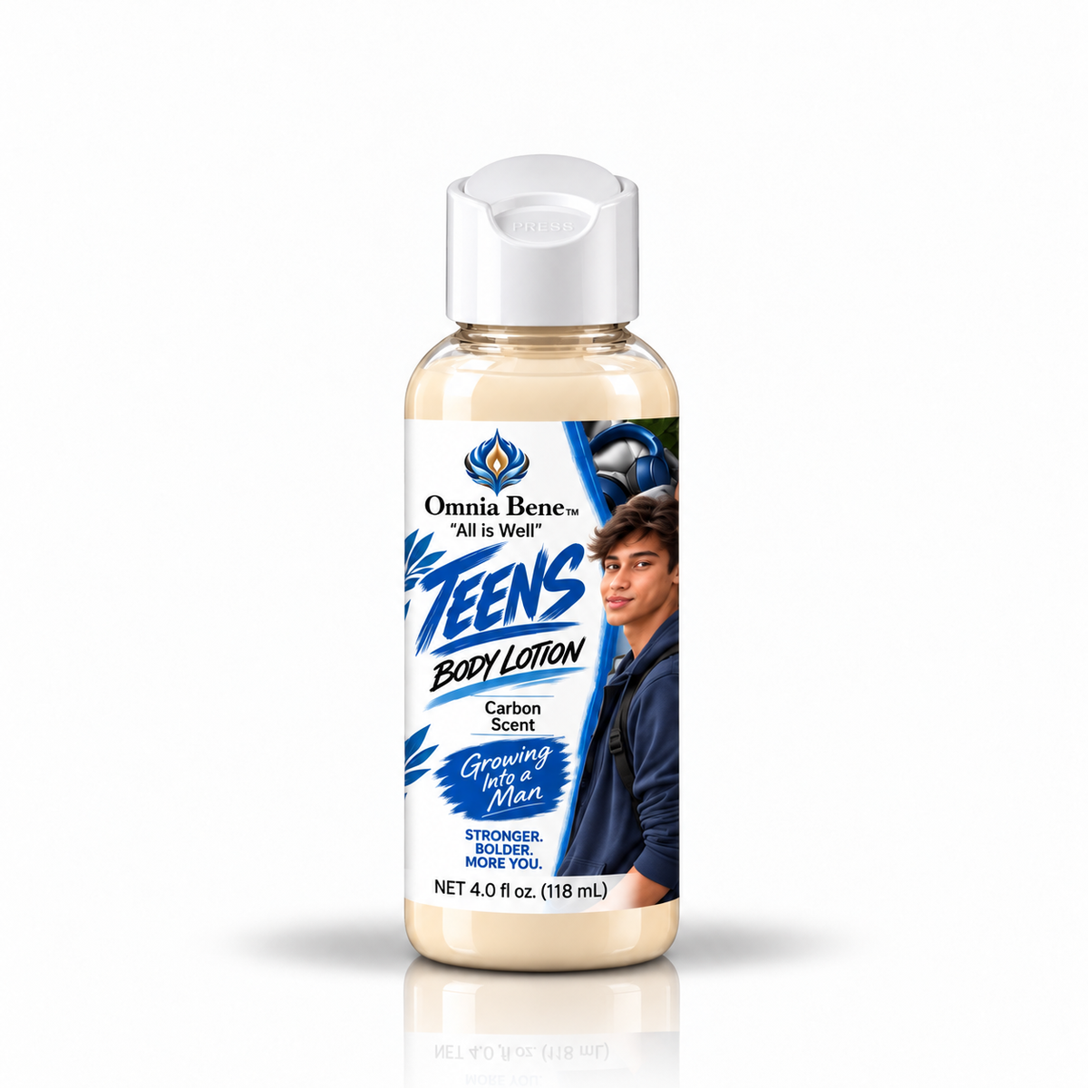 Teen Boys | Young Man’s Body Lotion | Carbon Scent