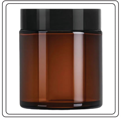 60g/2oz Black or Amber Glass Mixing Jar