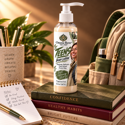 Fragrance-Free Young Woman's Body Lotion | Shea, Mango, Jojoba, Sunflower