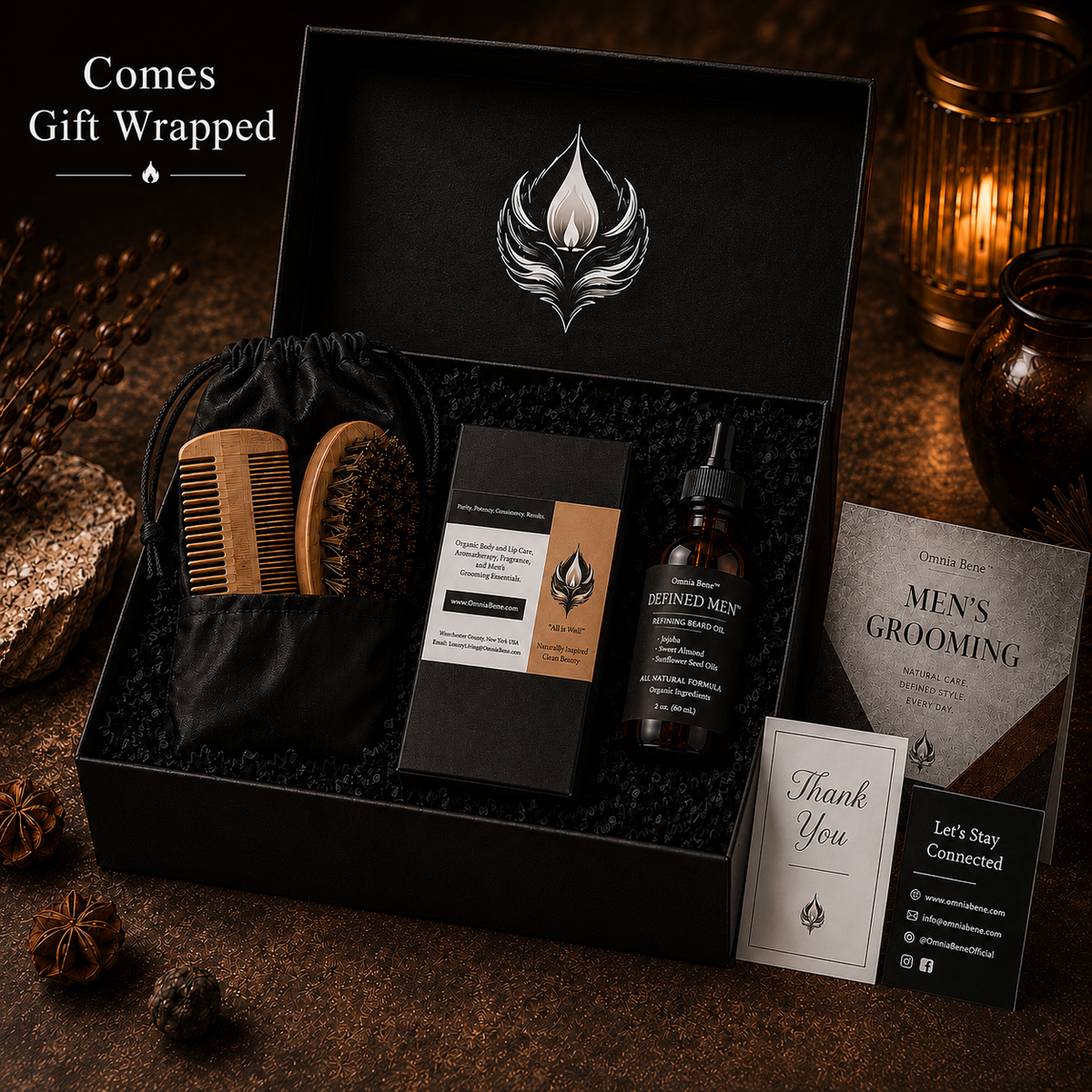 Defined Men's Beard Manicuring Set