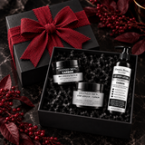 Medium Black Matte-Sheen Gift Box | Custom Ribbon