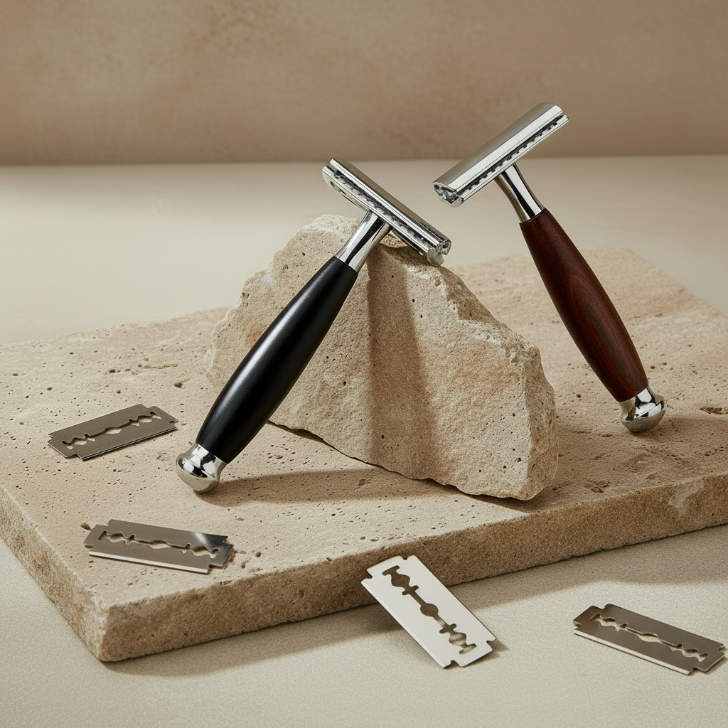 Professional Double-Edge Safety Razor Set