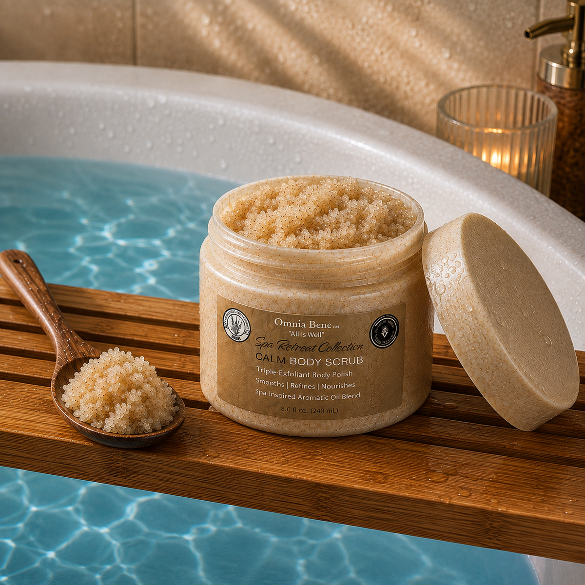 CALM Body Scrub | Spa Retreat Exfoliator
