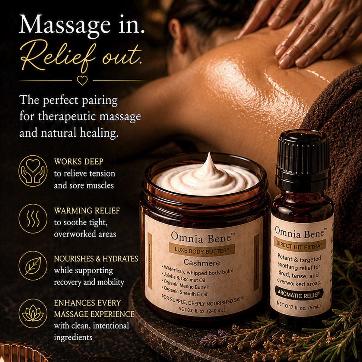 LUXE Body Butter-Direct Hit Muscle Relief Drops-Accessories