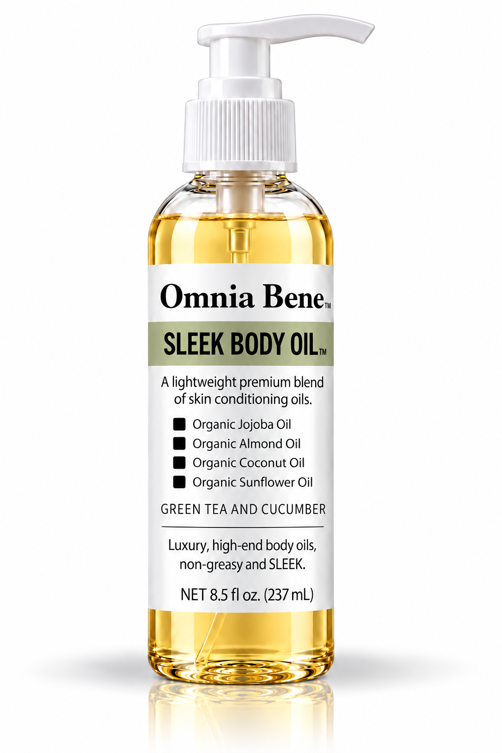 SLEEK Body Oil | Luxury Lightweight Organic Skin Oil