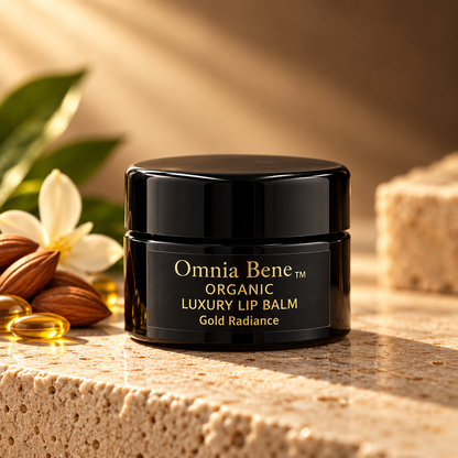 Golden Radiance Luxury Lip Balm | Organic Lip Care