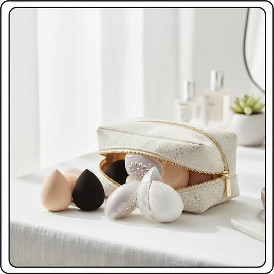 Makeup Sponges Set latex-free beauty blenders for foundation application