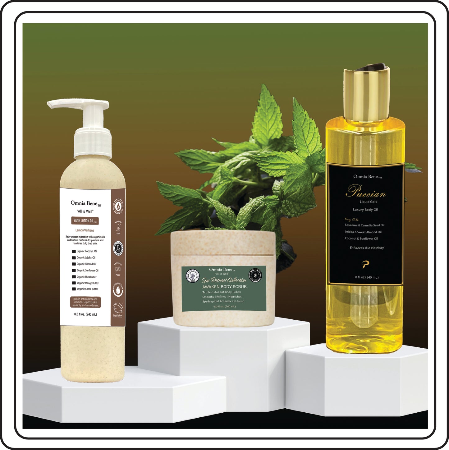 The Radiance Set - Lotion | Body Oil | Body Scrub