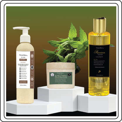 The Radiance Set - Lotion | Body Oil | Body Scrub