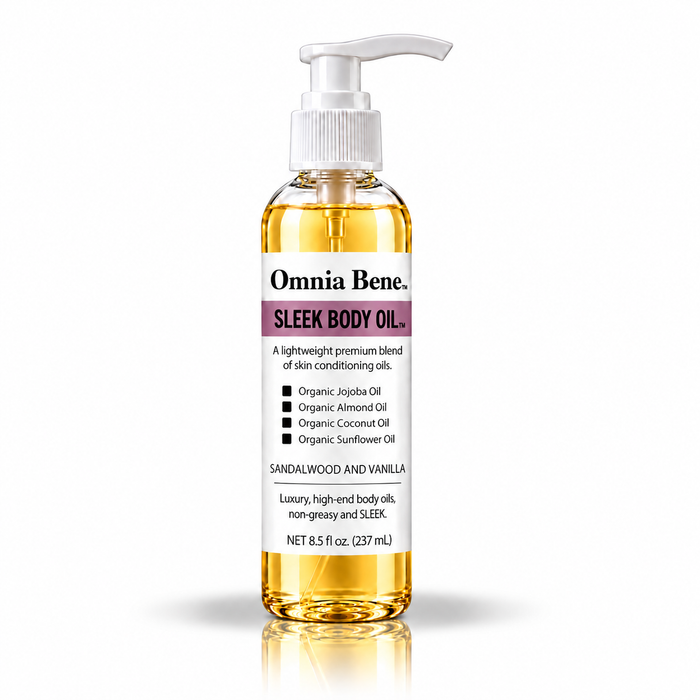 SLEEK Lightweight Body Oil | Fragrance-Free 8 oz