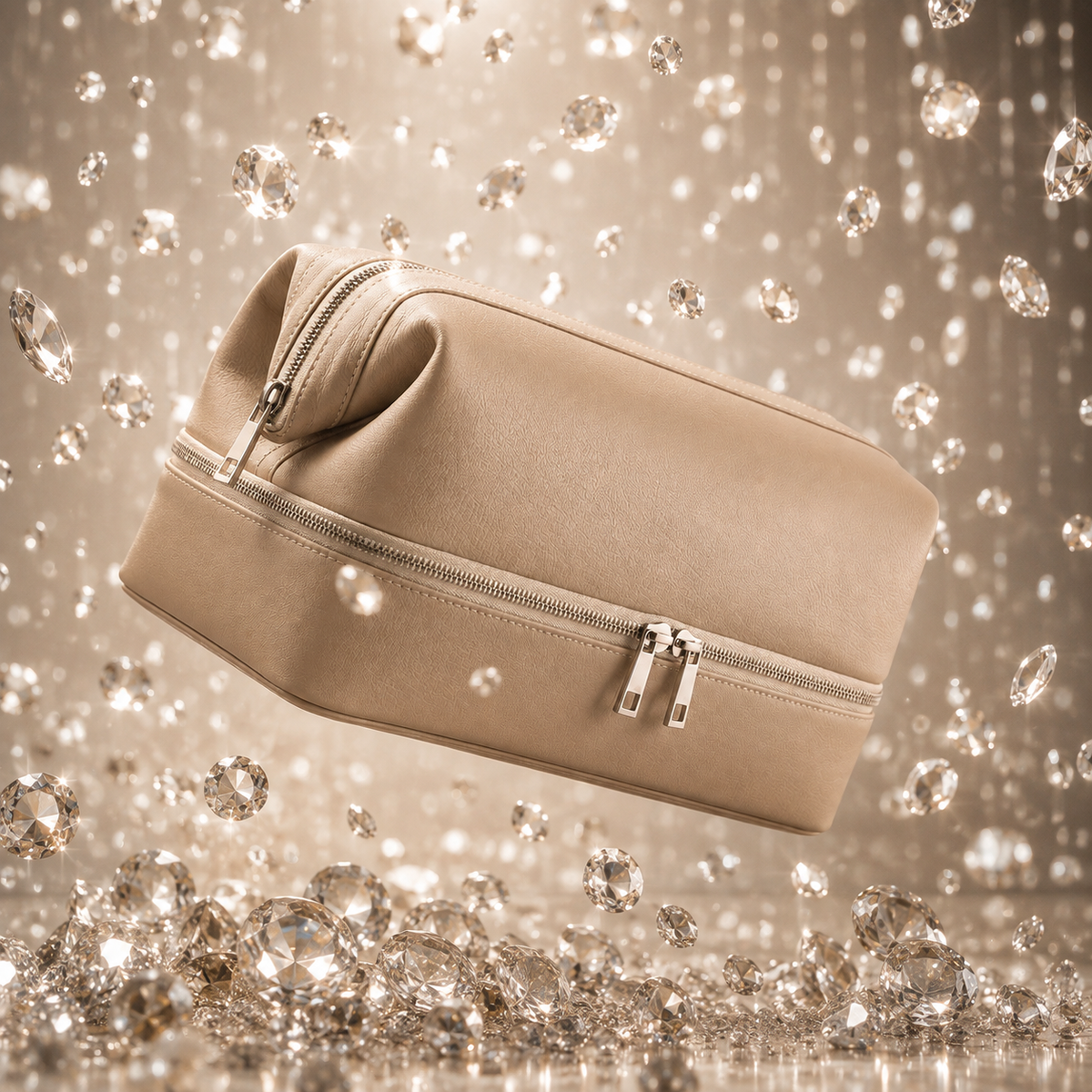 Puccian Italian Leather Travel Case