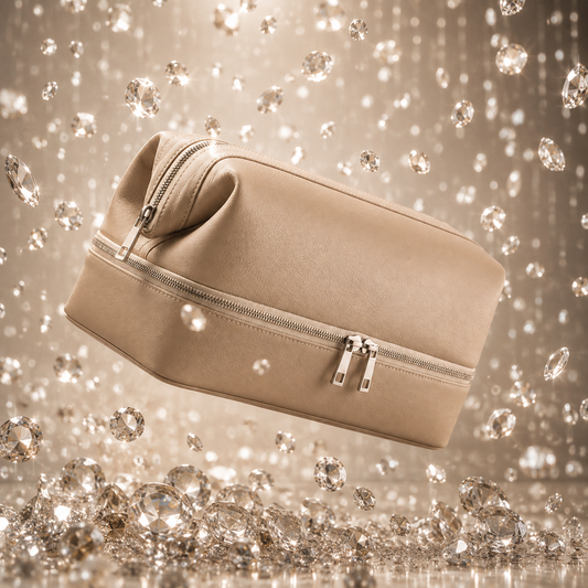 Puccian Italian Leather Travel Case