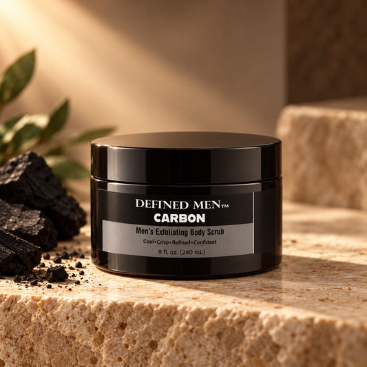 Defined Men Body Scrubs | CARBON Collection