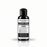 Omnia Bene LUX Body Lotion for Men in Carbon scent, 4 fl oz trial size.