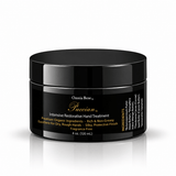 Omnia Bene Puccian Intensive Restorative Hand Treatment in a black 4 oz jar, rich, non-greasy and fragrance free. The most concentrated of the two hand balms, for severely dry and cracked hands, split cuticles and skin damaged by cold weather. Best used overnight.