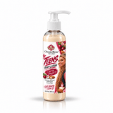 Omnia Bene Teens Body Lotion in Cherry Almond, an 8 fl oz pump bottle for soft, glowing skin. An 8 fl oz pump bottle of teen body lotion in Cherry Almond, with organic shea and mango butters, jojoba and vitamin E. For teen girls and young women. The scent is sweet cherry over warm almond. Use alone, or after the Cherry-Almond Body Oil.
