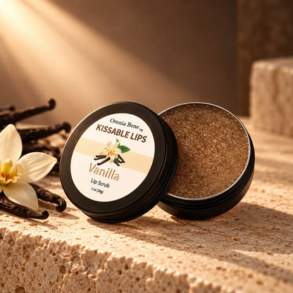 Vanilla Lip Scrub | Luxury Sugar Lip Exfoliant
